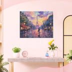 Abenddämmerung in Paris - Diamond Painting