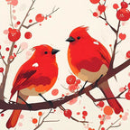 Beerenfreunde - Diamond Painting