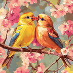 Blühende Liebe  - Diamond Painting