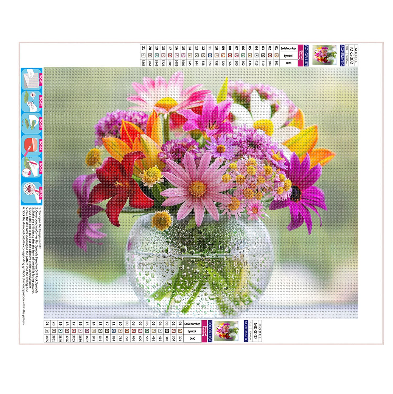 Blumenzauber - Diamond Painting