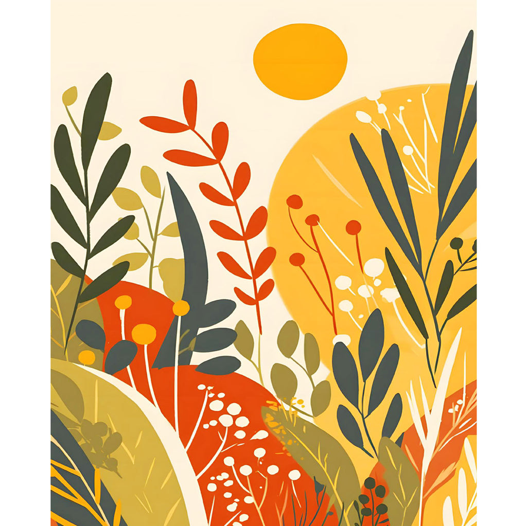 Blütenhimmel - Diamond Painting