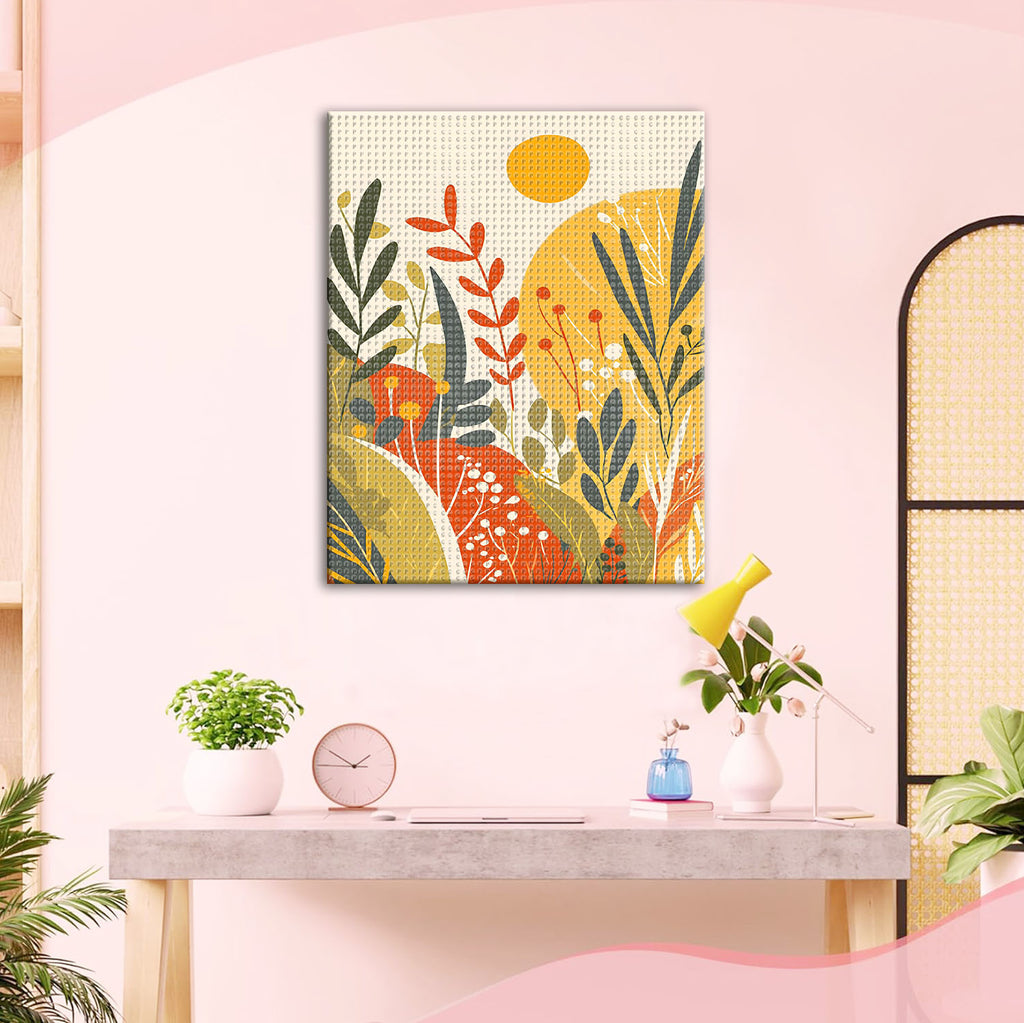 Blütenhimmel - Diamond Painting