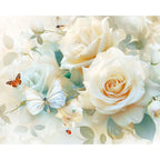 Bunte Blütenwelt - Diamond Painting