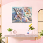 Bunte Muschelwelt - Diamond Painting