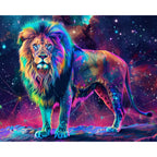 Cosmischer Löwenherr - Diamond Painting