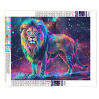 Cosmischer Löwenherr - Diamond Painting