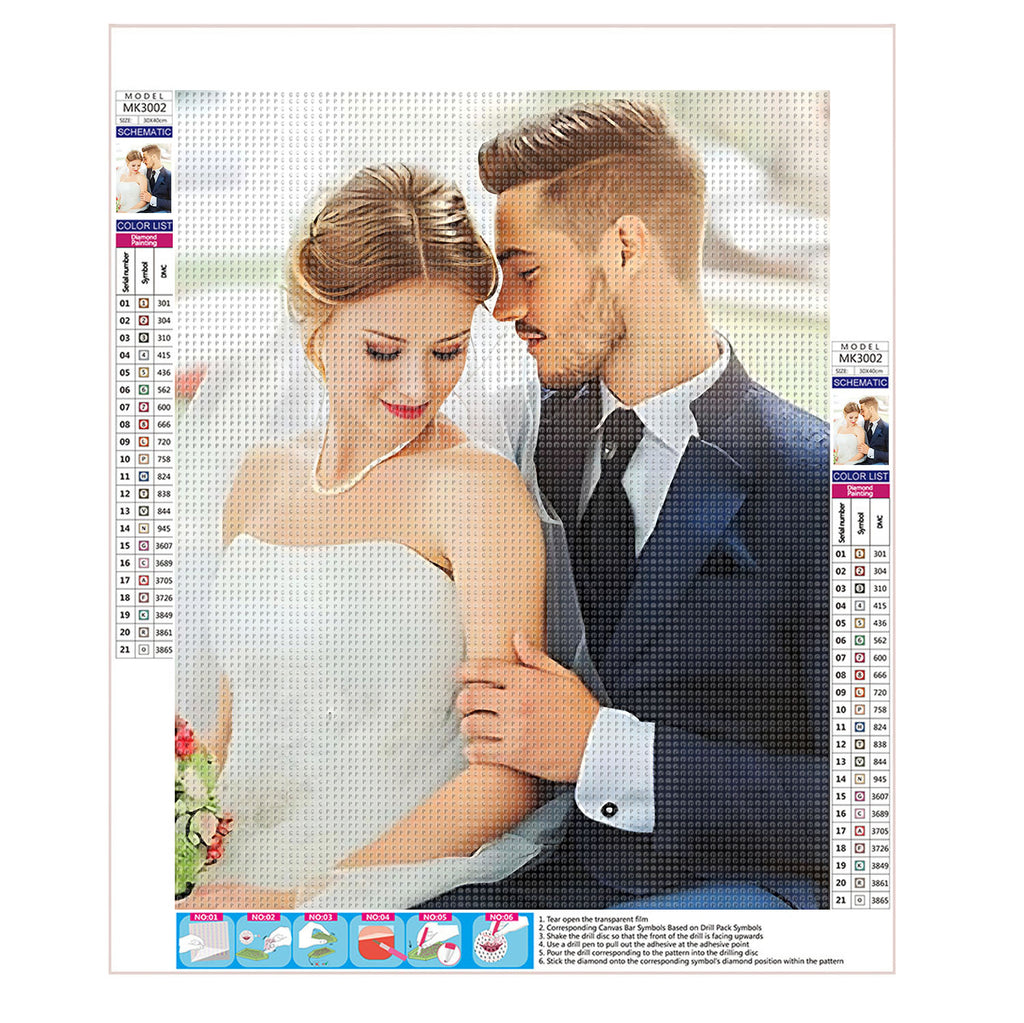 🔥Dein eigenes Bild oder Foto - Diamond Painting