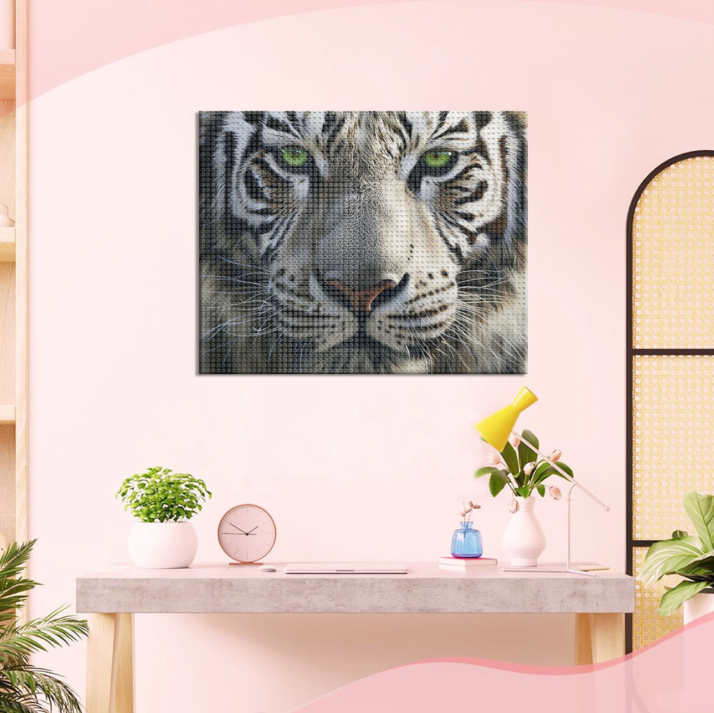 Der Blick des Tigers - Diamond Painting