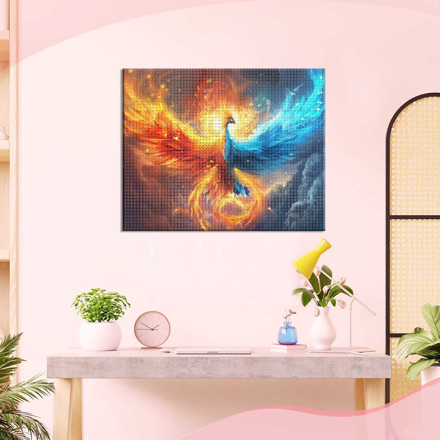 Der Tanz der Phönix - Flügel - Diamond Painting