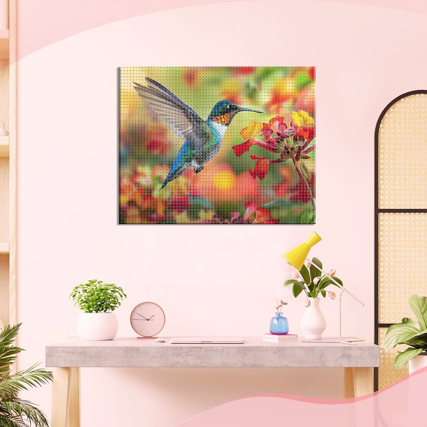 Der glänzende Pfau - Diamond Painting