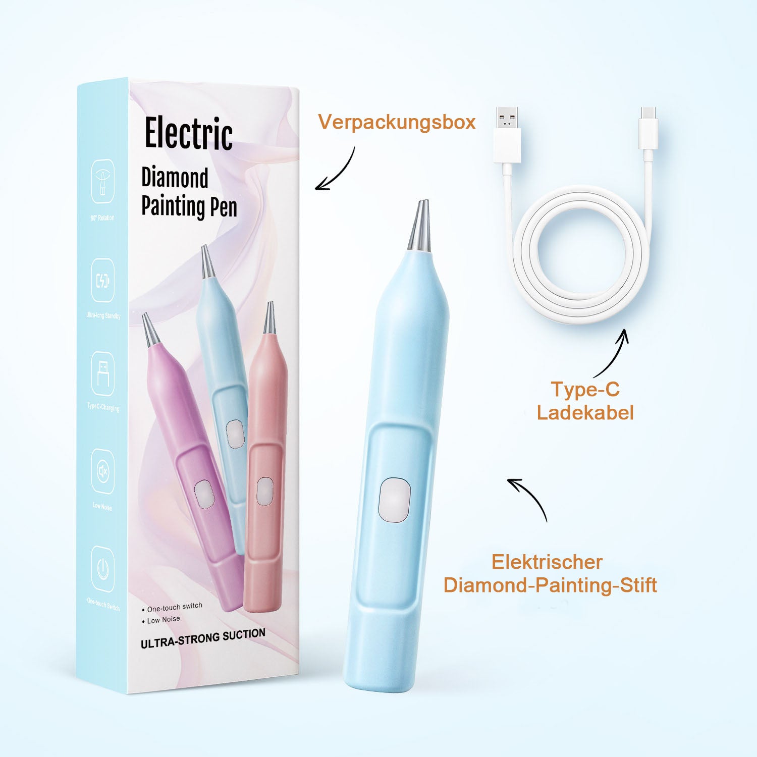 Elektrischer Diamond-Painting-Pen