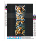 Die niedliche Spiegelung - Diamond Painting