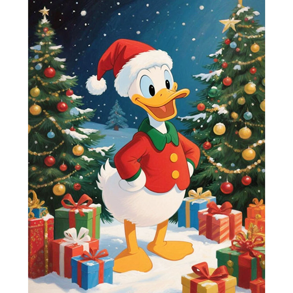 Donalds Weihnachten - Diamond Painting