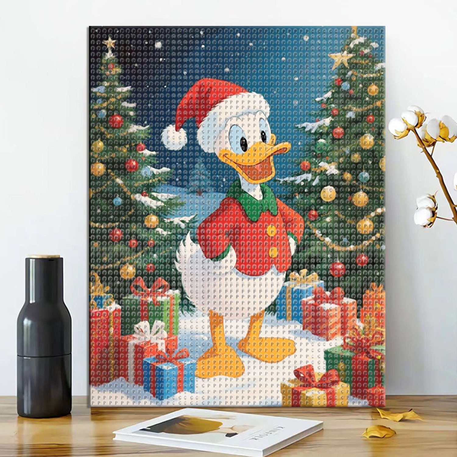 Donalds Weihnachten - Diamond Painting