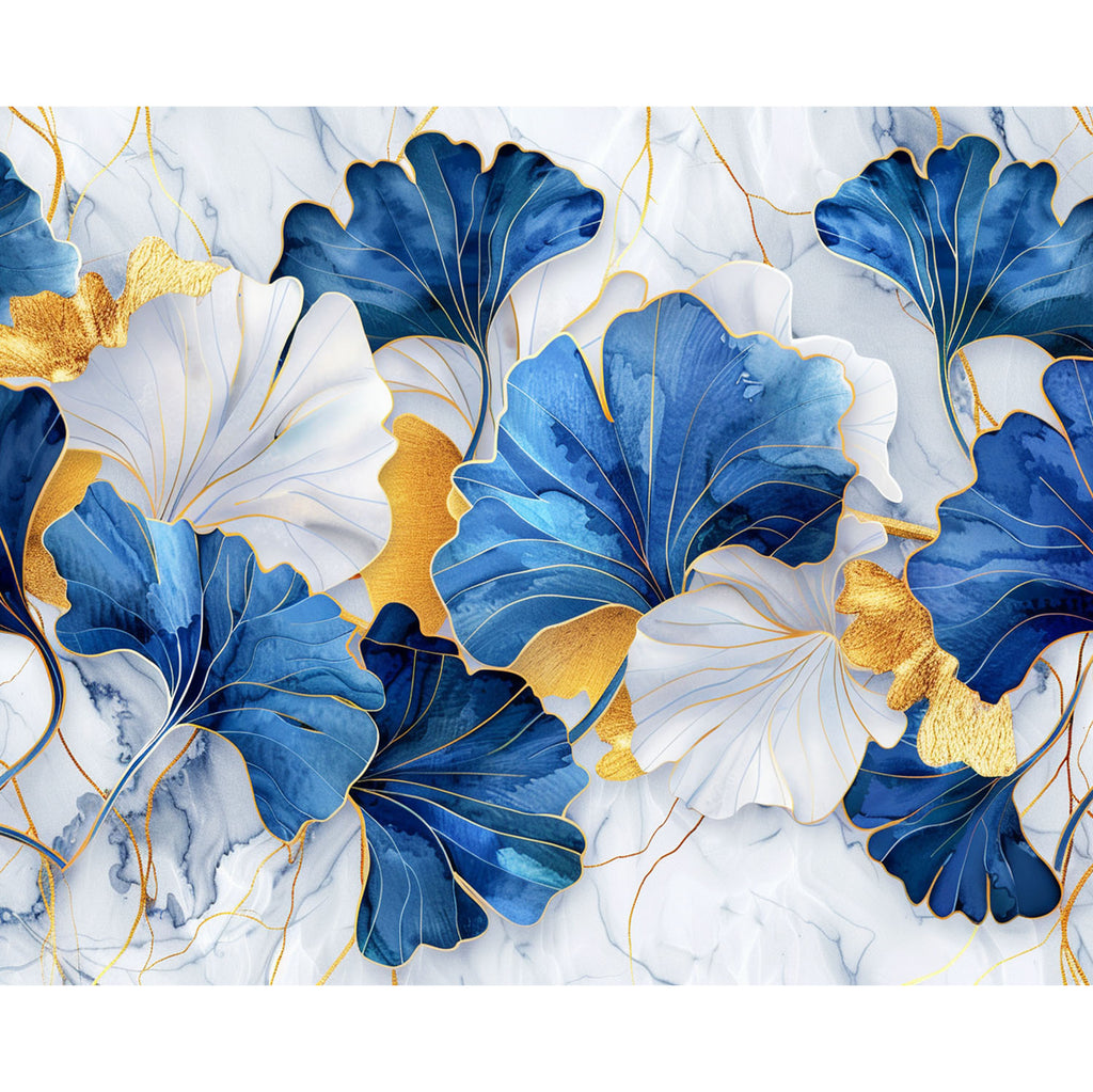 Elegante Blattgoldmuster - Diamond Painting