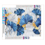 Elegante Blattgoldmuster - Diamond Painting