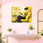 Elegante Stunden im Garten - Diamond Painting