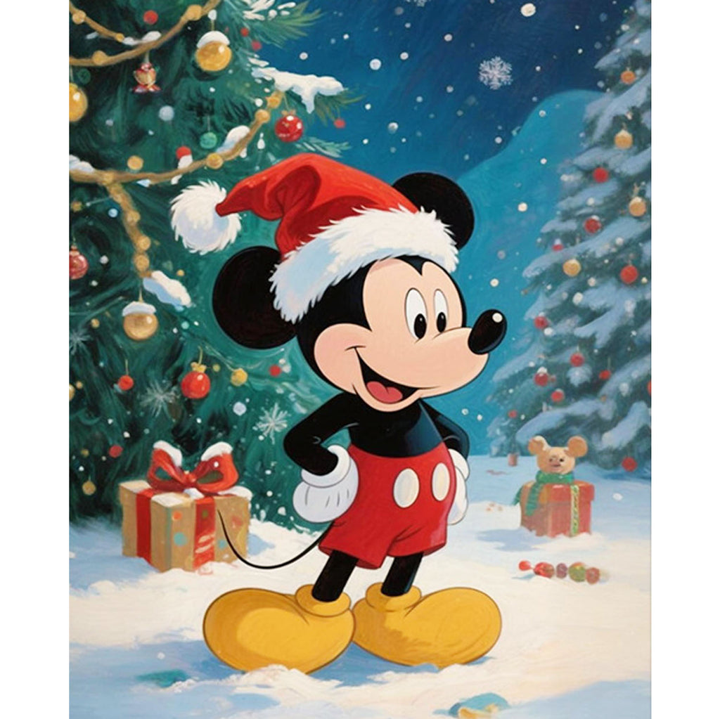 Fröhlicher Mickey - Diamond Painting