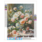 Frühling in der Vase - Diamond Painting