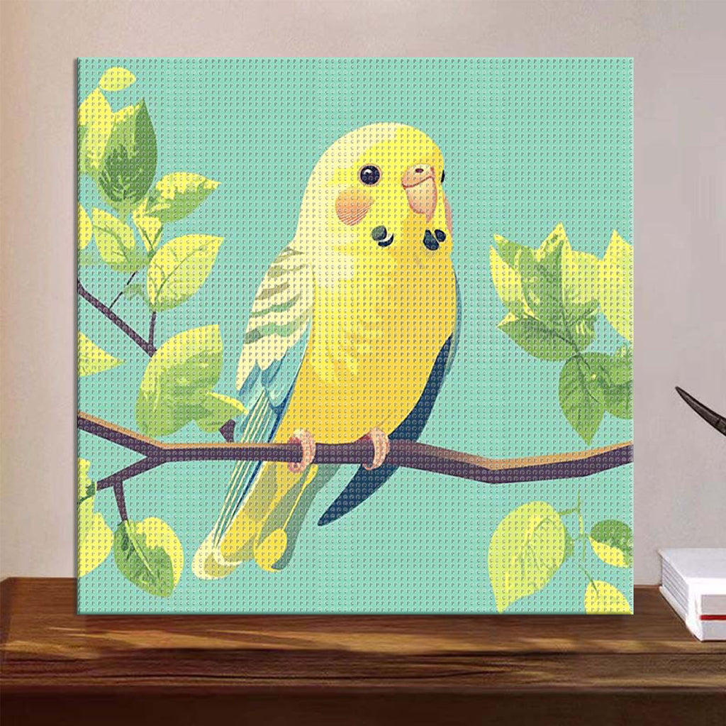 Gelber Sittich - Diamond Painting