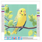 Gelber Sittich - Diamond Painting