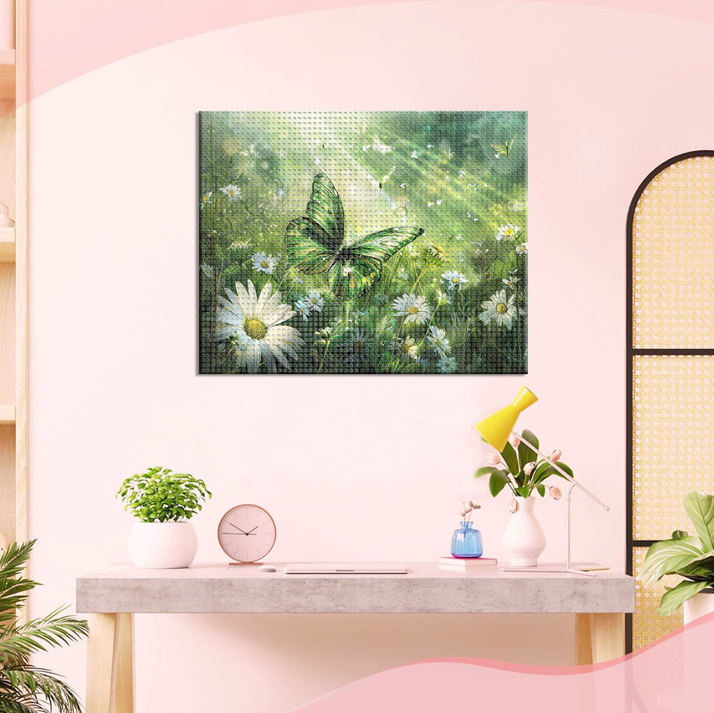 Grüner Traum - Diamond Painting