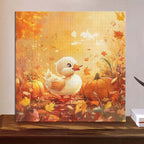 Herbstliches Entlein - Diamond Painting