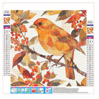 Herbstvogel - Diamond Painting