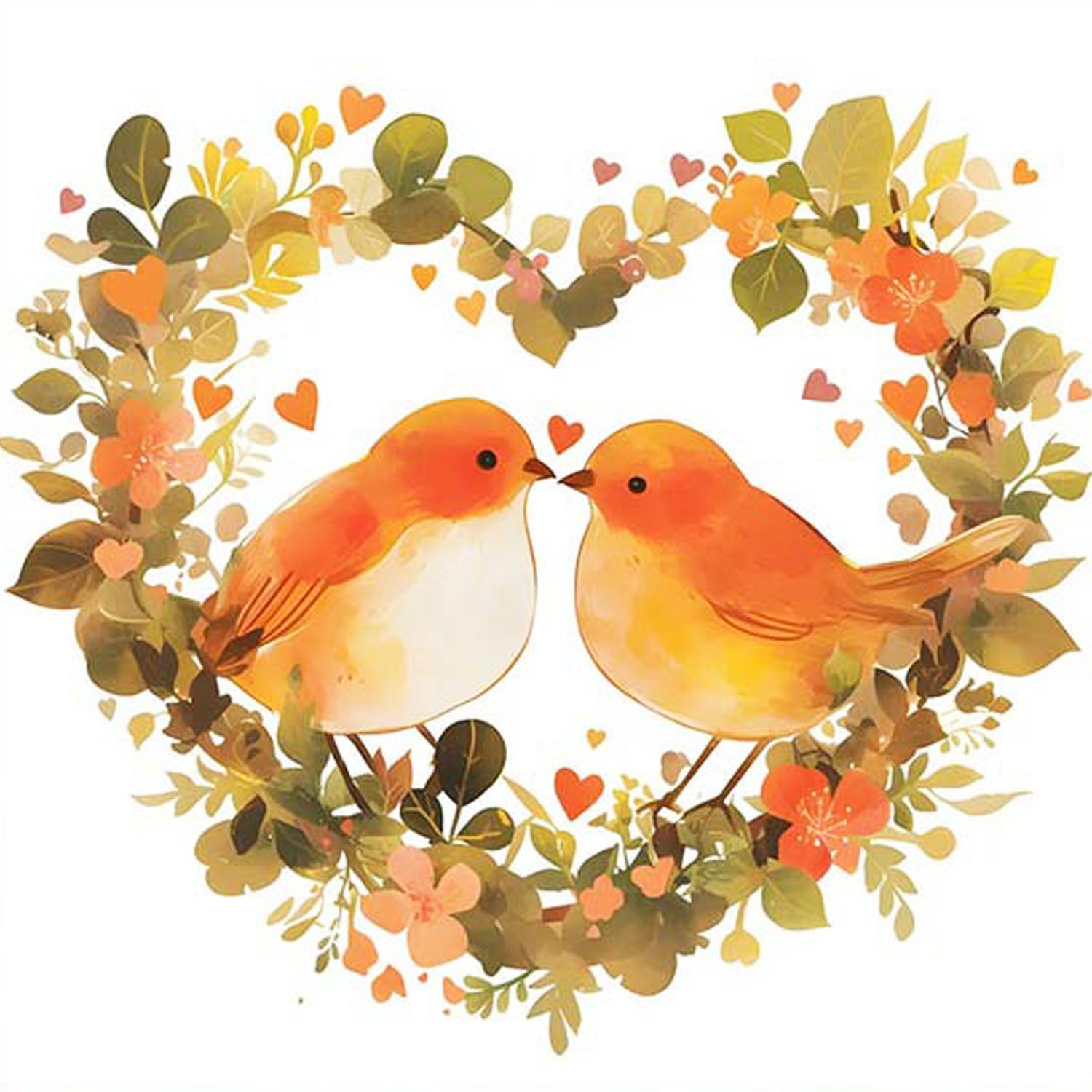 Herz der Natur - Diamond Painting