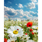 Himmelsblumenwiese - Diamond Painting