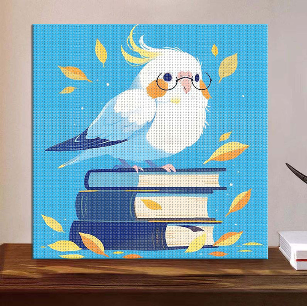 Kluger Vogel - Diamond Painting