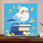 Kluger Vogel - Diamond Painting