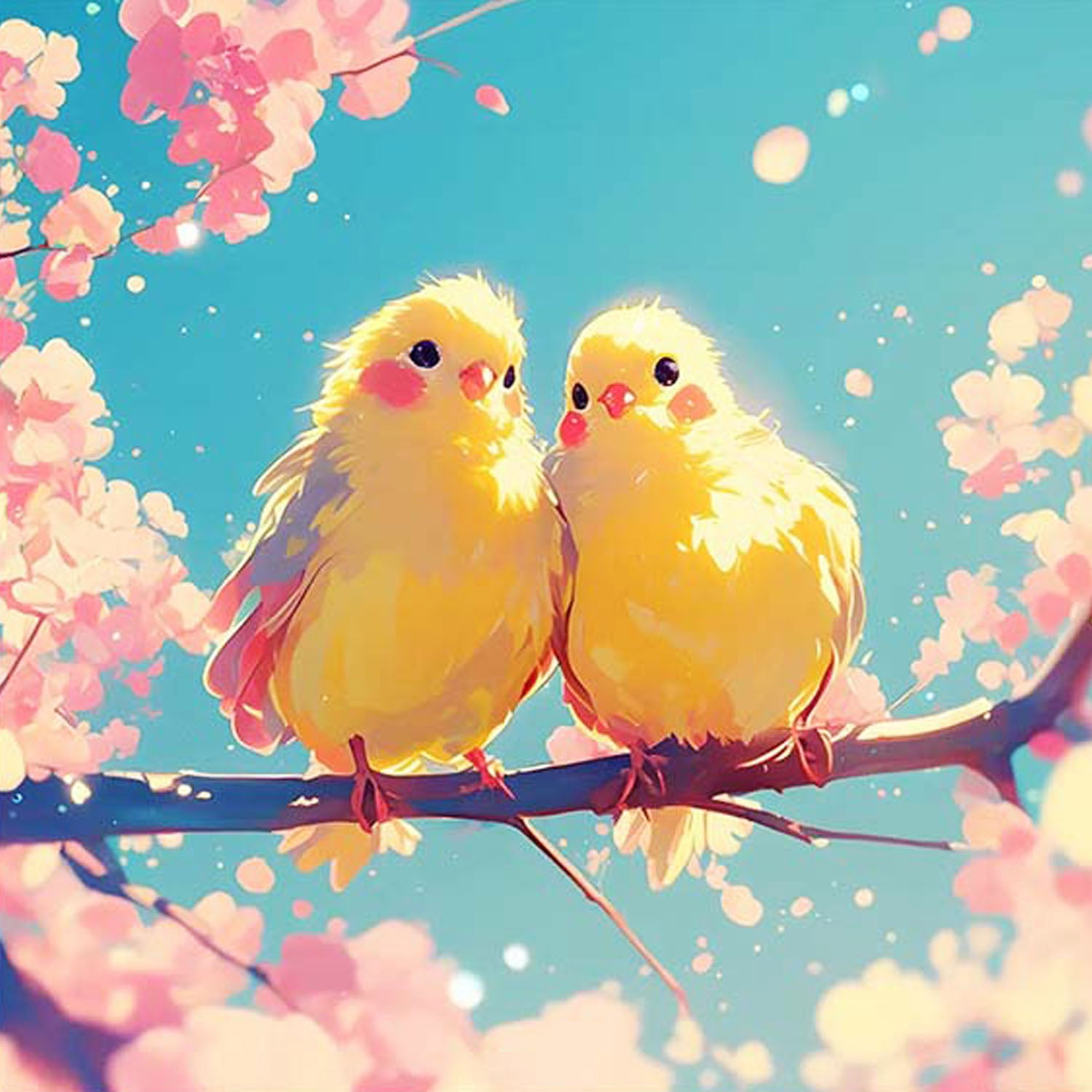 Kükenliebe - Diamond Painting