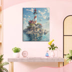 Leuchtfeuer am Horizont - Diamond Painting