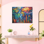 Magische Stadtkulisse - Diamond Painting