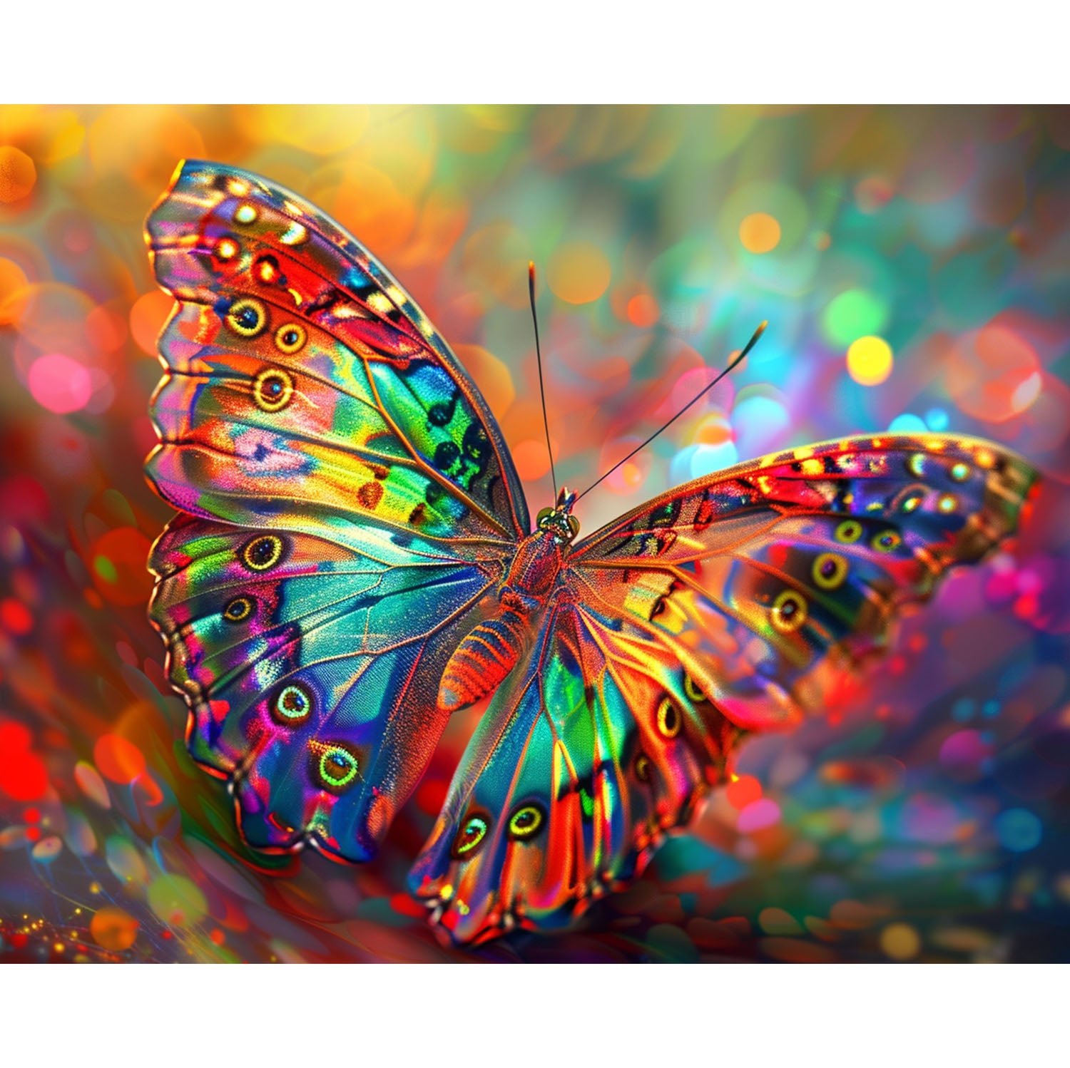 Magischer Schmetterlingsflug - Diamond Painting