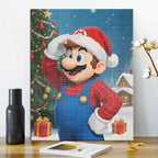 Mario entdeckt - Diamond Painting