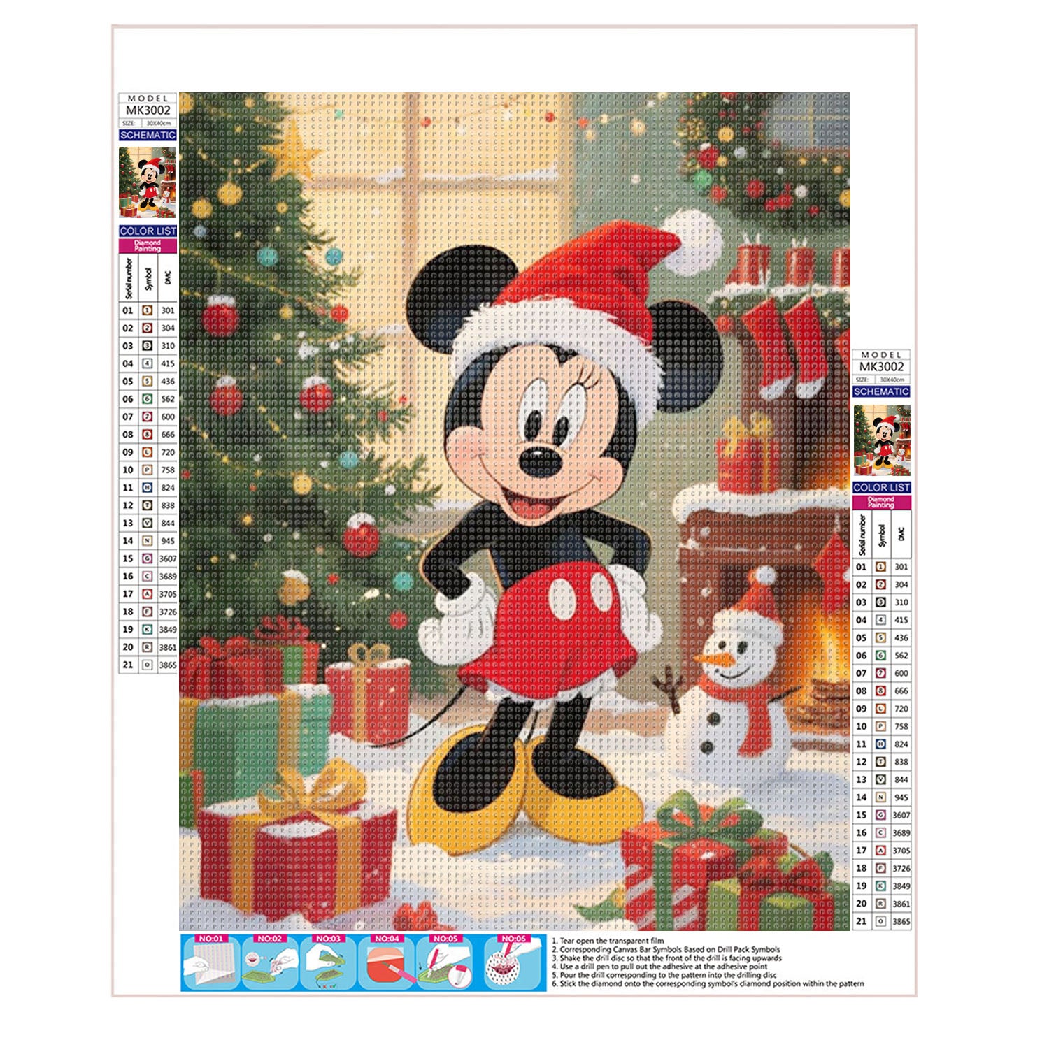 Mickey's Winterwunderland - Diamond Painting