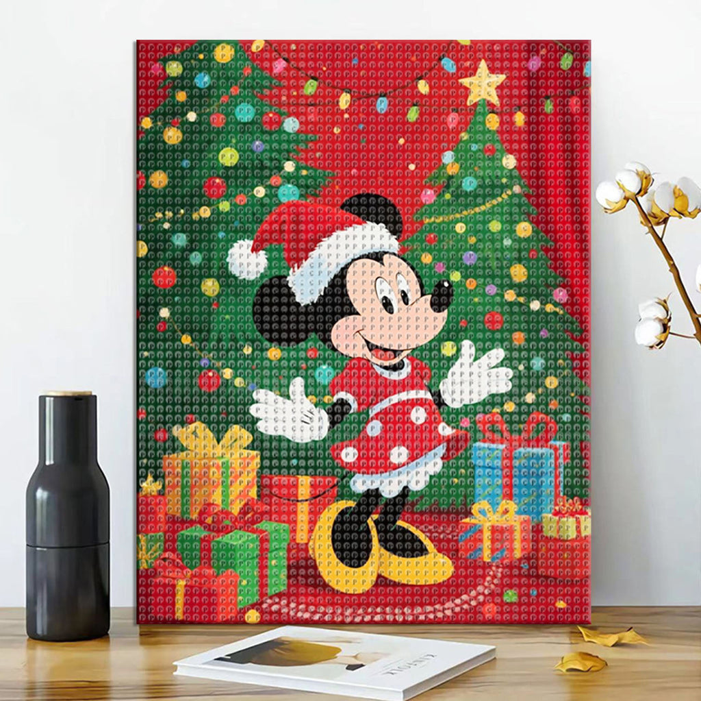 Minnie's Weihnachtsglanz - Diamond Painting