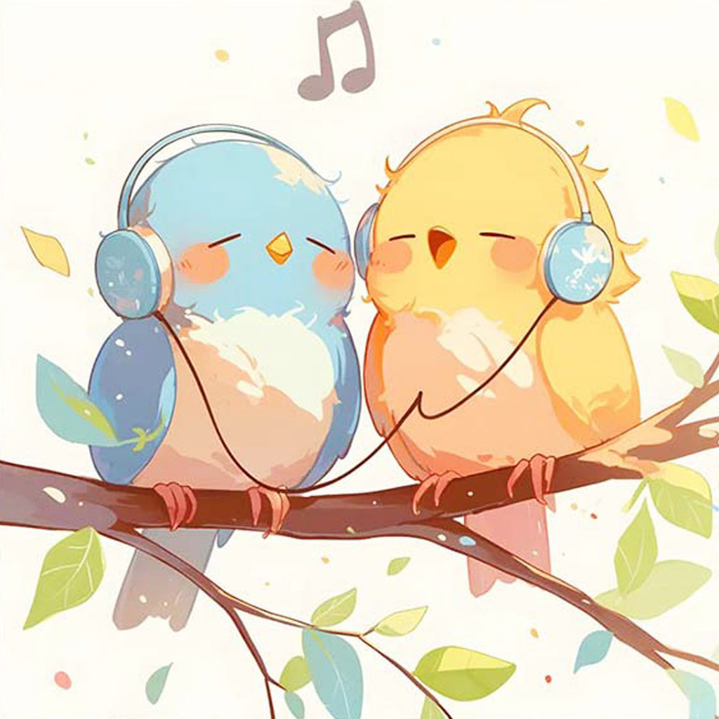 Musikliebhaber - Diamond Painting