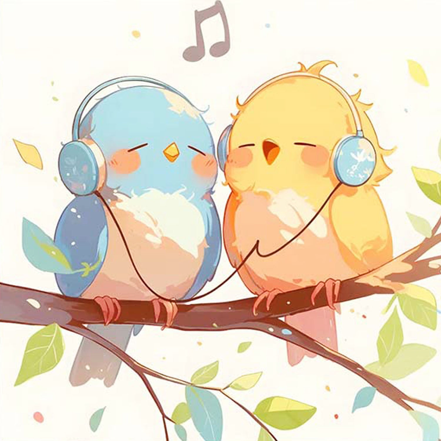 Musikliebhaber - Diamond Painting