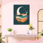 Nachtliche Pflanzenvision - Diamond Painting