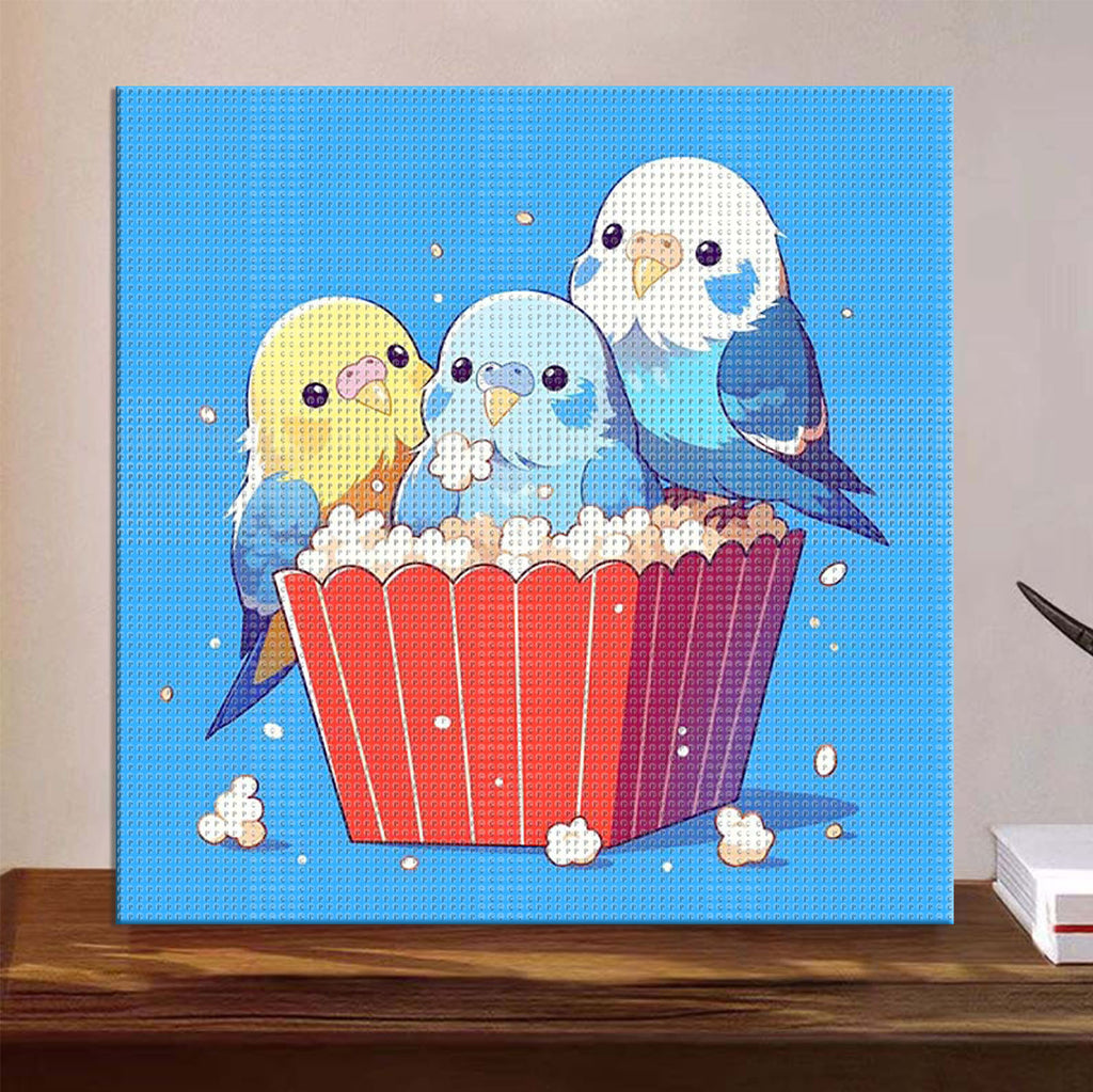 Popcorn-Party - Diamond Painting