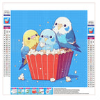 Popcorn-Party - Diamond Painting