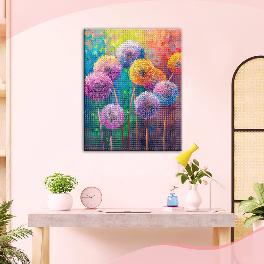 Regenbogenfarben - Diamond Painting