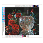 Rosen - Kristallzauber - Diamond Painting