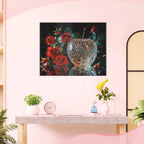 Rosen - Kristallzauber - Diamond Painting