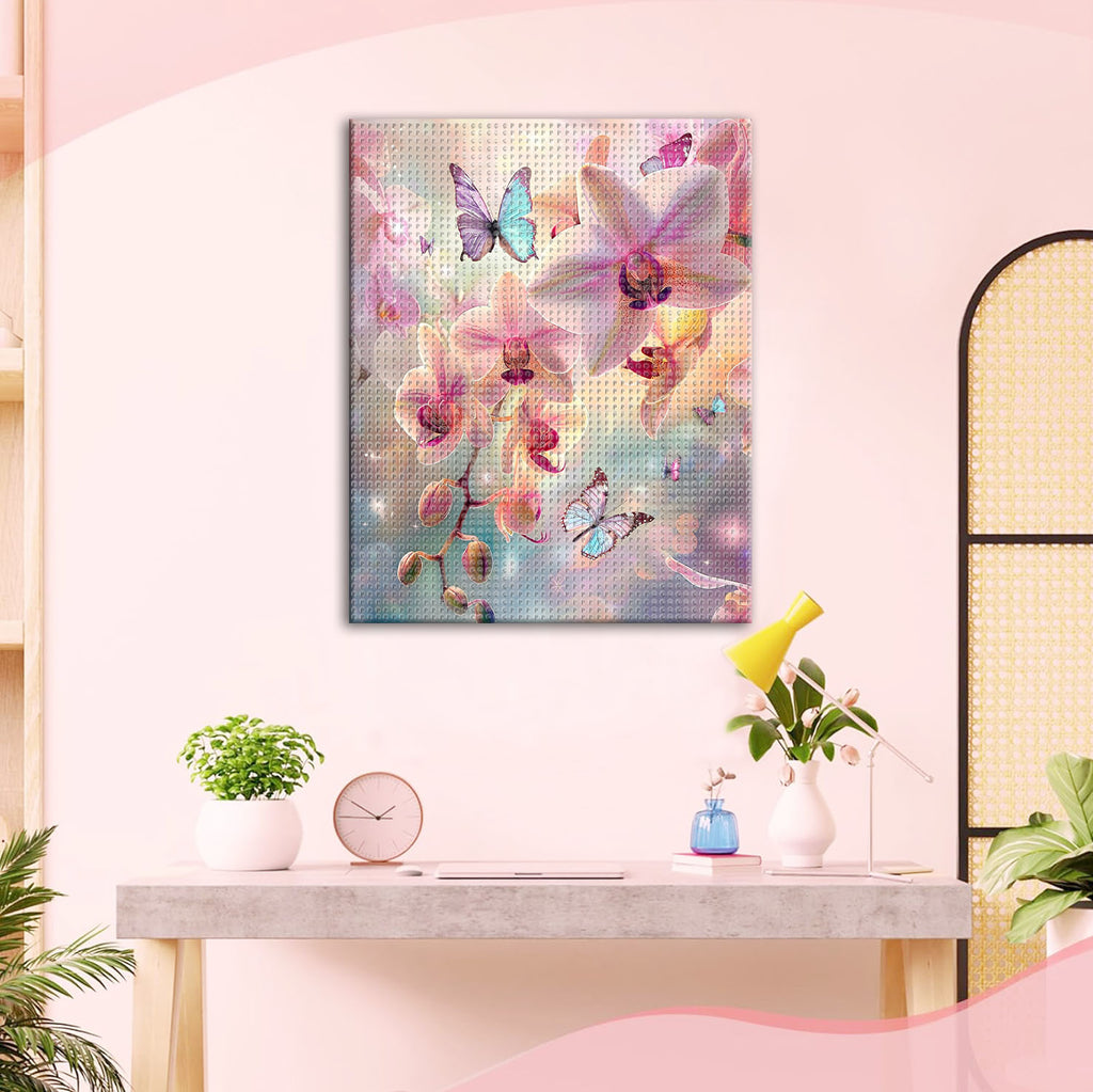 Schmetterlingsgarten - Diamond Painting