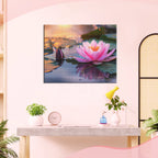 Seerosenstille - Diamond Painting