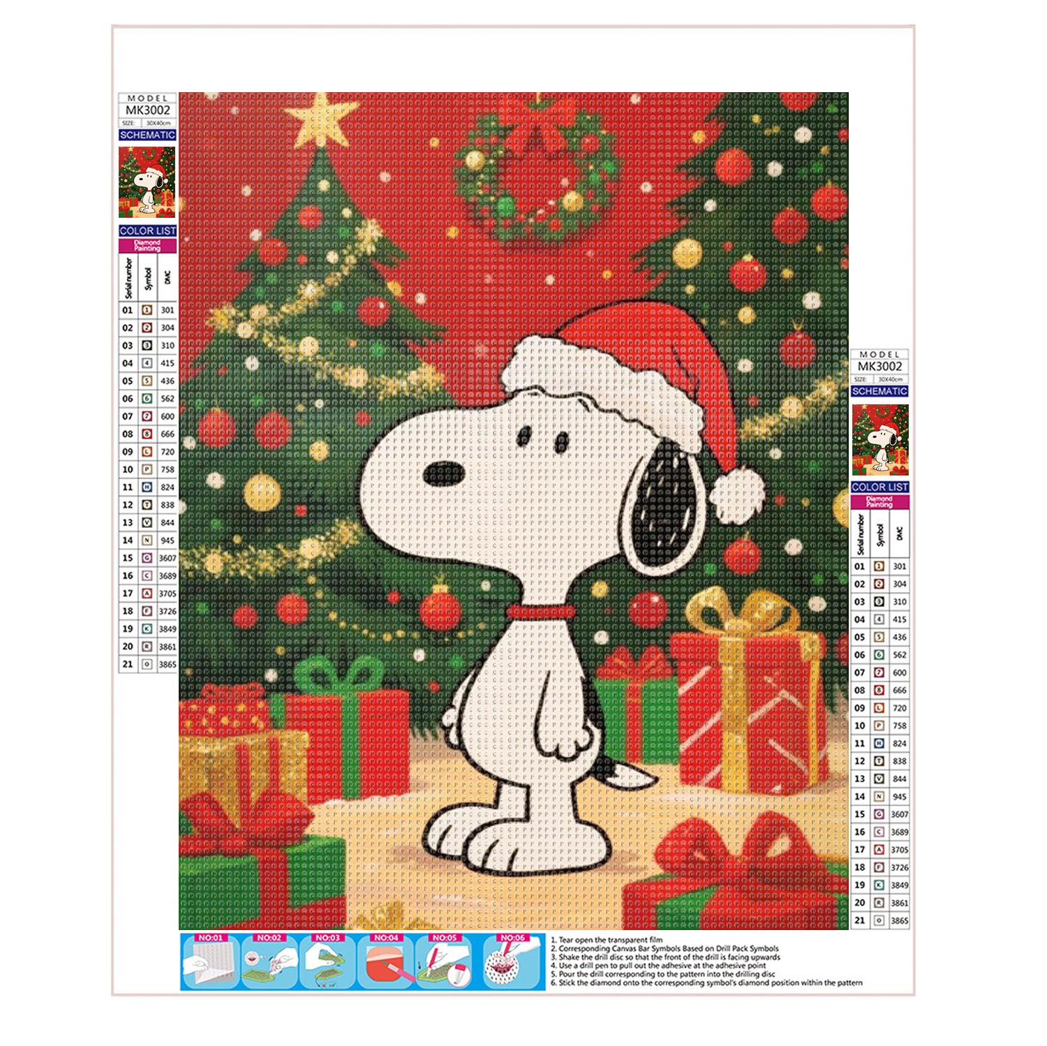 Snoopy's Fest - Diamond Painting
